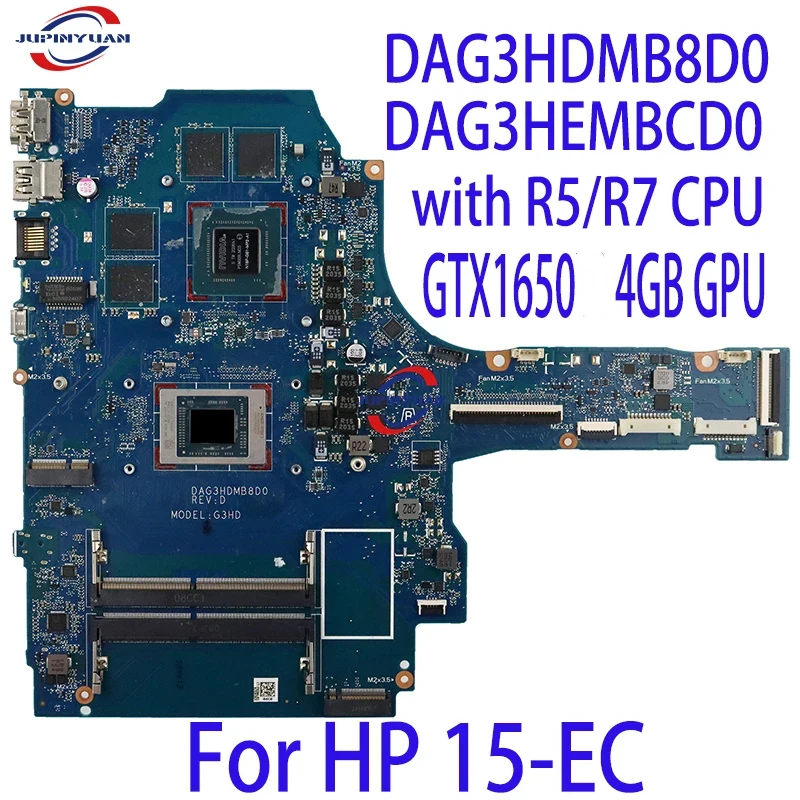 Материнская плата для ноутбука HP 15-EC DAG3HDMB8D0 DAG3HEMBCD0 с процессором R5/R7 GTX1650 4 Гб GPU DDR4 100% тестовая работа
Материнская плата для ноутбука HP 15-EC DAG3HDMB8D0 DAG3HEMBCD0 с процессором R5/R7 GTX1650 4 Гб GPU DDR4 100% тестовая работа