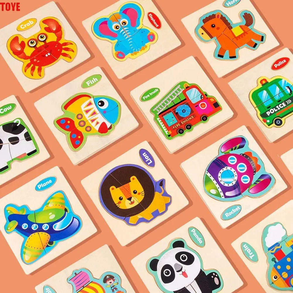 Wood 3D Animal Jigsaw Traffic Jigsaw Toys Multiple-topic Puzzle 3D Wooden Puzzle Early Education Toy Animal Baby Montessori Toys
Wood 3D Animal Jigsaw Traffic Jigsaw Toys Multiple-topic Puzzle 3D Wooden Puzzle Early Education Toy Animal Baby Montessori Toys