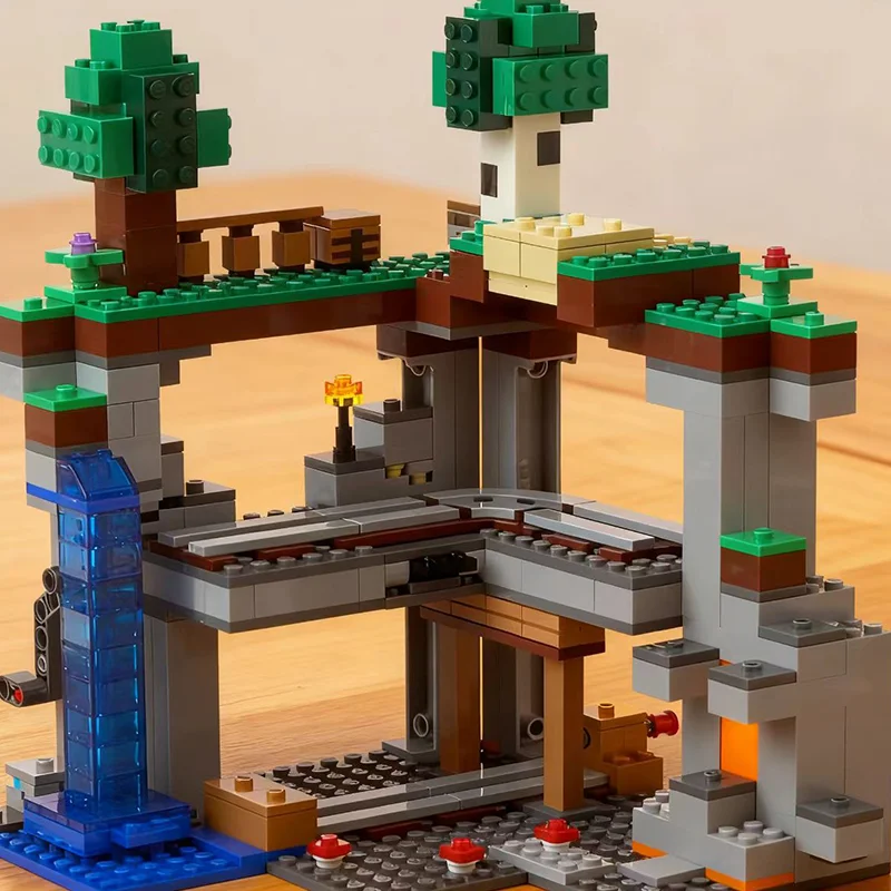 Совместимые бренды, наборы кирпичей, серия игр My Pixel World, строительные блоки, орган для первой приключений, пещера, игрушки MOC, подарок для детей
Совместимые бренды, наборы кирпичей, серия игр My Pixel World, строительные блоки, орган для первой приключений, пещера, игрушки MOC, подарок для детей