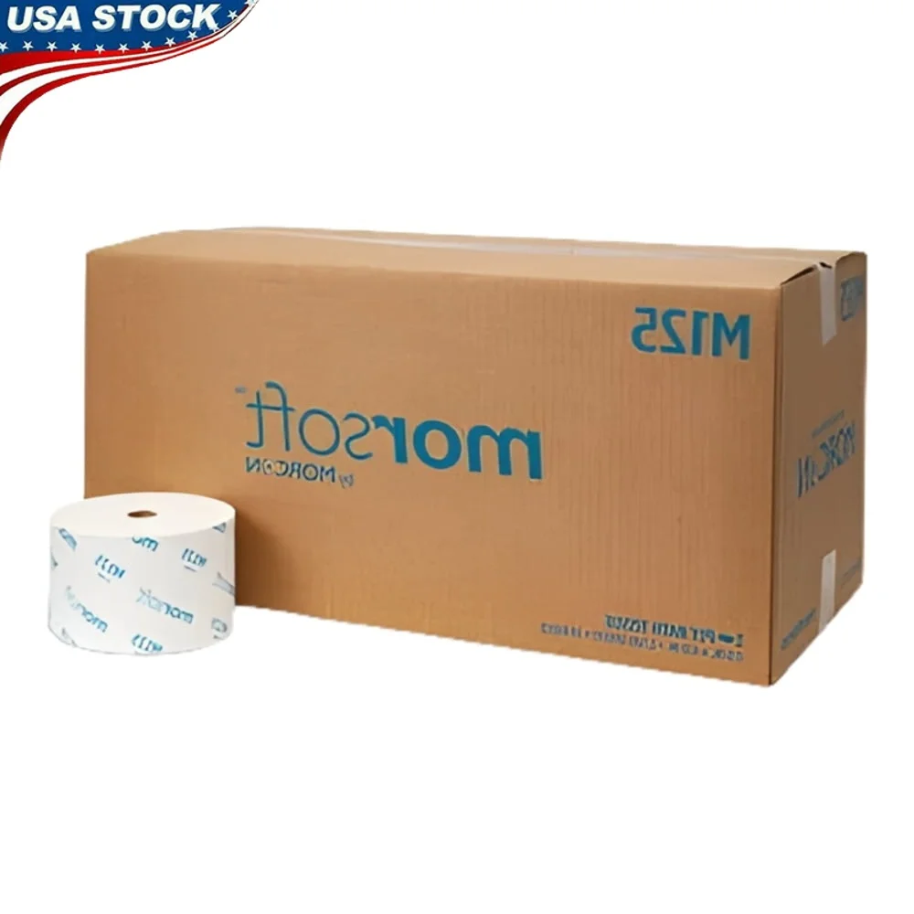 Septic Safe Toilet Paper Small Core 1-Ply 2500 Sheets 24 Rolls High Capacity Absorbent Tissue Commercial Use
Septic Safe Toilet Paper Small Core 1-Ply 2500 Sheets 24 Rolls High Capacity Absorbent Tissue Commercial Use