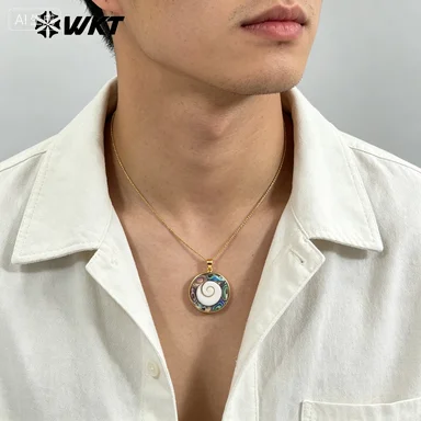 WT-JN266 2025 WKT Attractive Style Natural Shell Necklace Small Beads Jewelry Women Chains Design 5PCS Supplies 19Inch
WT-JN266 2025 WKT Attractive Style Natural Shell Necklace Small Beads Jewelry Women Chains Design 5PCS Supplies 19Inch