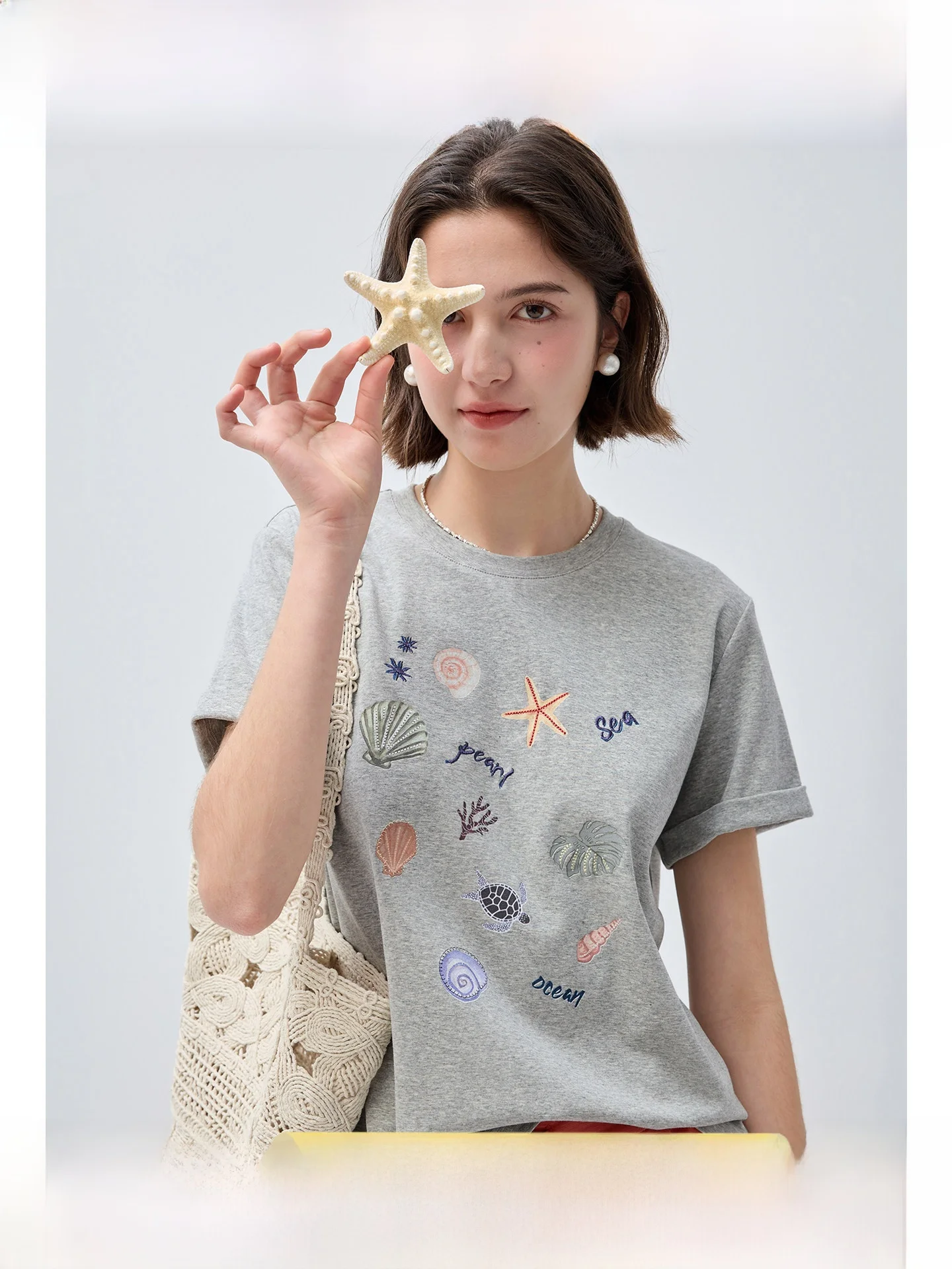 Antibacterial Printed T-Shirt Women's Summer Cool Feeling Short Sleeve Casual Style Standard Edition Big Size Top for plus Size
Antibacterial Printed T-Shirt Women's Summer Cool Feeling Short Sleeve Casual Style Standard Edition Big Size Top for plus Size