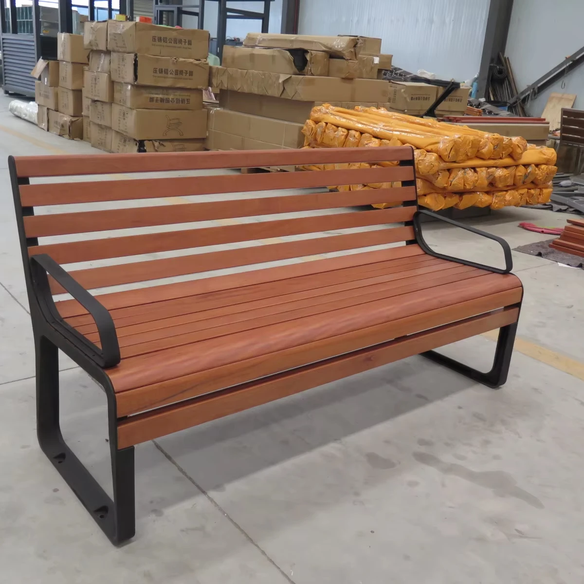 High Quality Bench Street Wood Outdoor Furniture Steel Chairs Wooden Park Long Bench Chair Outdoor Garden Bench
High Quality Bench Street Wood Outdoor Furniture Steel Chairs Wooden Park Long Bench Chair Outdoor Garden Bench