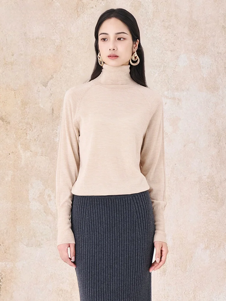 Ultrafine 60-Sheet Yak Wool High Neck Sweater Women's Knittedwear Straight Cut Regular Sleeve Long Winter Fashion Commute
Ultrafine 60-Sheet Yak Wool High Neck Sweater Women's Knittedwear Straight Cut Regular Sleeve Long Winter Fashion Commute