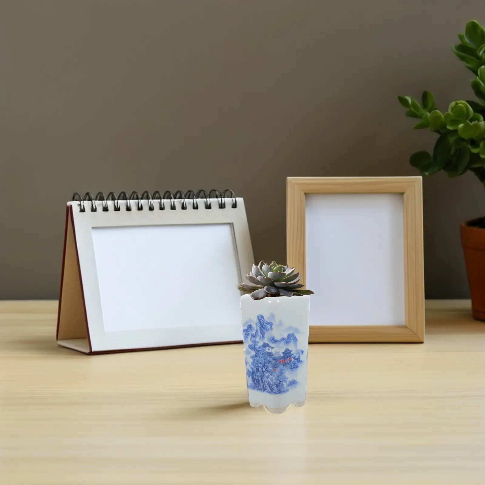 Porcelain Ceramic Planter Compact Rectangular Succulent Pot Chinese Style Flower Pot for Office Desk Balcony Garden
Porcelain Ceramic Planter Compact Rectangular Succulent Pot Chinese Style Flower Pot for Office Desk Balcony Garden