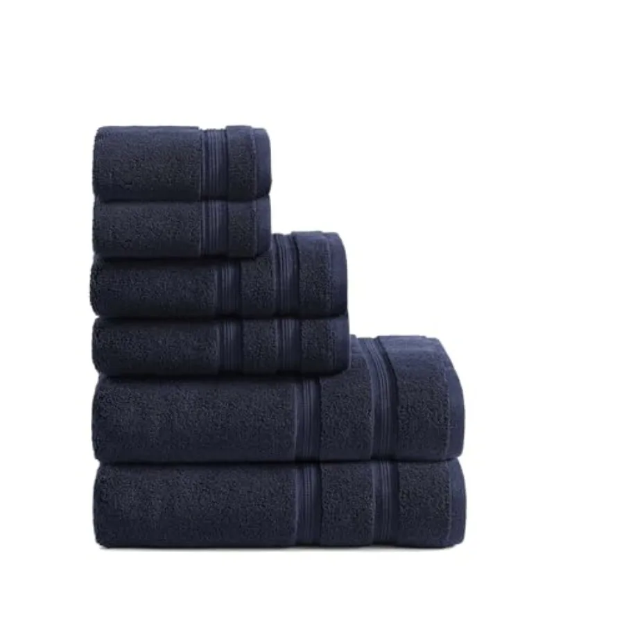 Bathroom Towels, Soft Cotton Washcloths, Bath and Hand Towel Set, Zero Twist, Medium Weight and Highly Absorbent, Set of 6, Col
Bathroom Towels, Soft Cotton Washcloths, Bath and Hand Towel Set, Zero Twist, Medium Weight and Highly Absorbent, Set of 6, Col