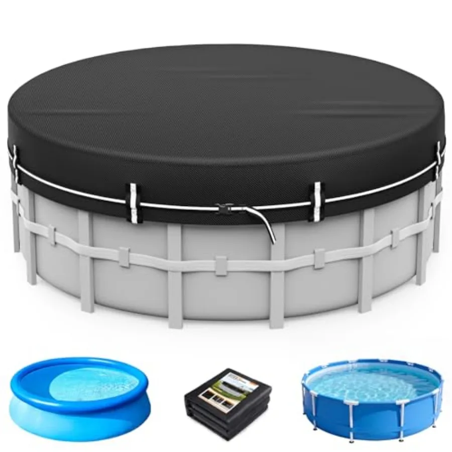 10 Feet s for Above G s, 420D Solar with G Nail Accessories Set, Spa Covers for Hot Tub, Stock Tank Pool Cover Ideal for Waterp
10 Feet s for Above G s, 420D Solar with G Nail Accessories Set, Spa Covers for Hot Tub, Stock Tank Pool Cover Ideal for Waterp