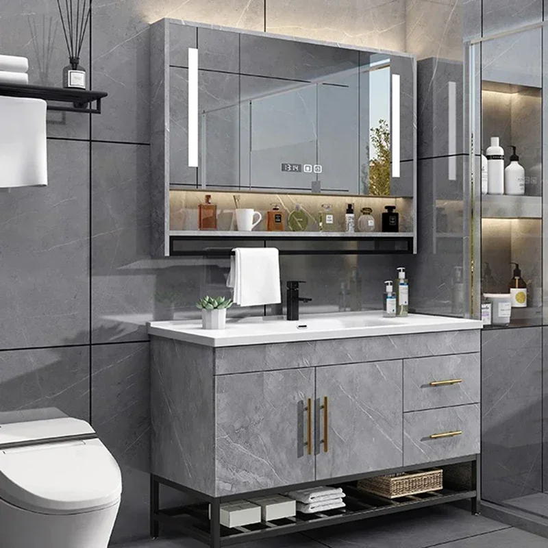 Postmodern Mirror Bathroom Cabinet Storage Drawers Accessories Wall Bathroom Cabinet Sink Trendy Luxury Display Home Furniture
Postmodern Mirror Bathroom Cabinet Storage Drawers Accessories Wall Bathroom Cabinet Sink Trendy Luxury Display Home Furniture