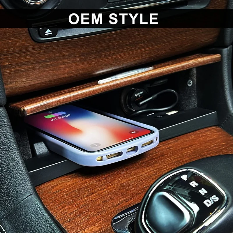 15W Car Wireless Charger Mobile Phone Wireless Fast Charging Board For Chrysler 300 300C 2011-2022
15W Car Wireless Charger Mobile Phone Wireless Fast Charging Board For Chrysler 300 300C 2011-2022