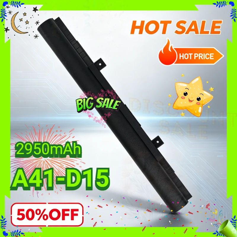 A41-D15 A32-D15 A31-D15 Replacement Laptop Battery for Medion for Erazer P6661 Akoya E6422 E6412T Bateria 15.2V 44Wh
A41-D15 A32-D15 A31-D15 Replacement Laptop Battery for Medion for Erazer P6661 Akoya E6422 E6412T Bateria 15.2V 44Wh
