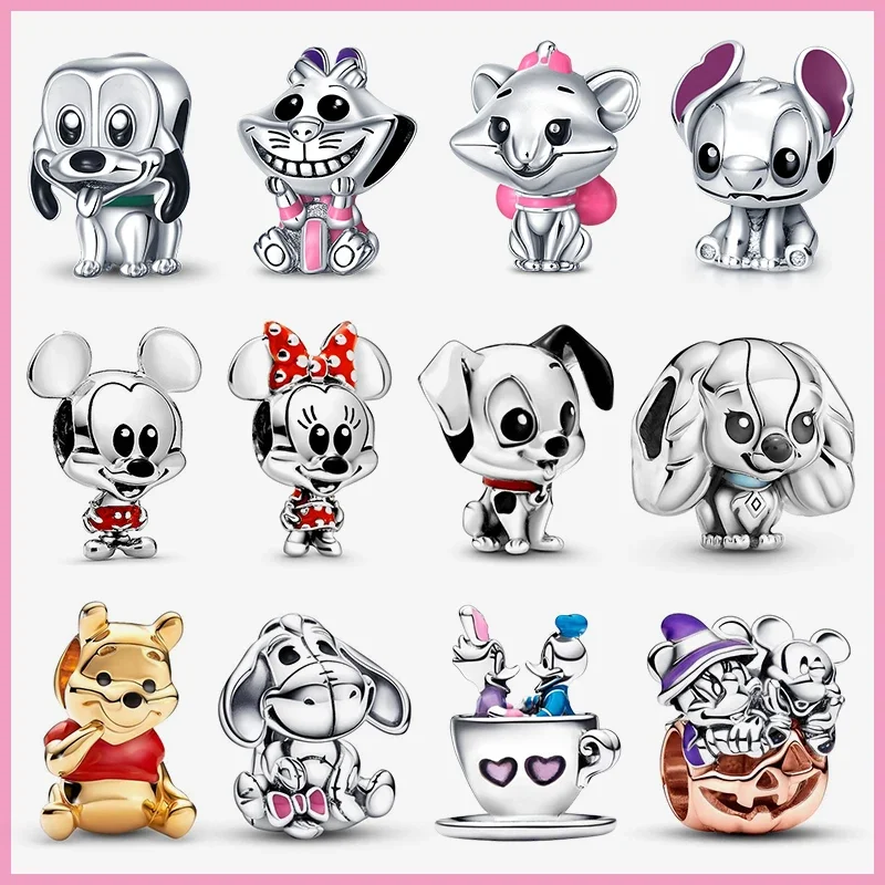 MINISODisneyMickey Stitch Princess Series Charm Beads Fit Pandora Bracelets Silver Animal Pendant Bead DIY Fine Jewelry Gift
MINISODisneyMickey Stitch Princess Series Charm Beads Fit Pandora Bracelets Silver Animal Pendant Bead DIY Fine Jewelry Gift