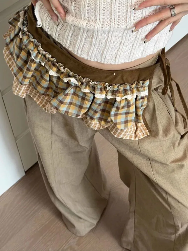 Vintage Plaid Patchwork Mini Skirt Women 2026 New Tierred Ruffle One Piece Skirts Overlap Y2k Aesthetic Streetwear Ins
Vintage Plaid Patchwork Mini Skirt Women 2026 New Tierred Ruffle One Piece Skirts Overlap Y2k Aesthetic Streetwear Ins