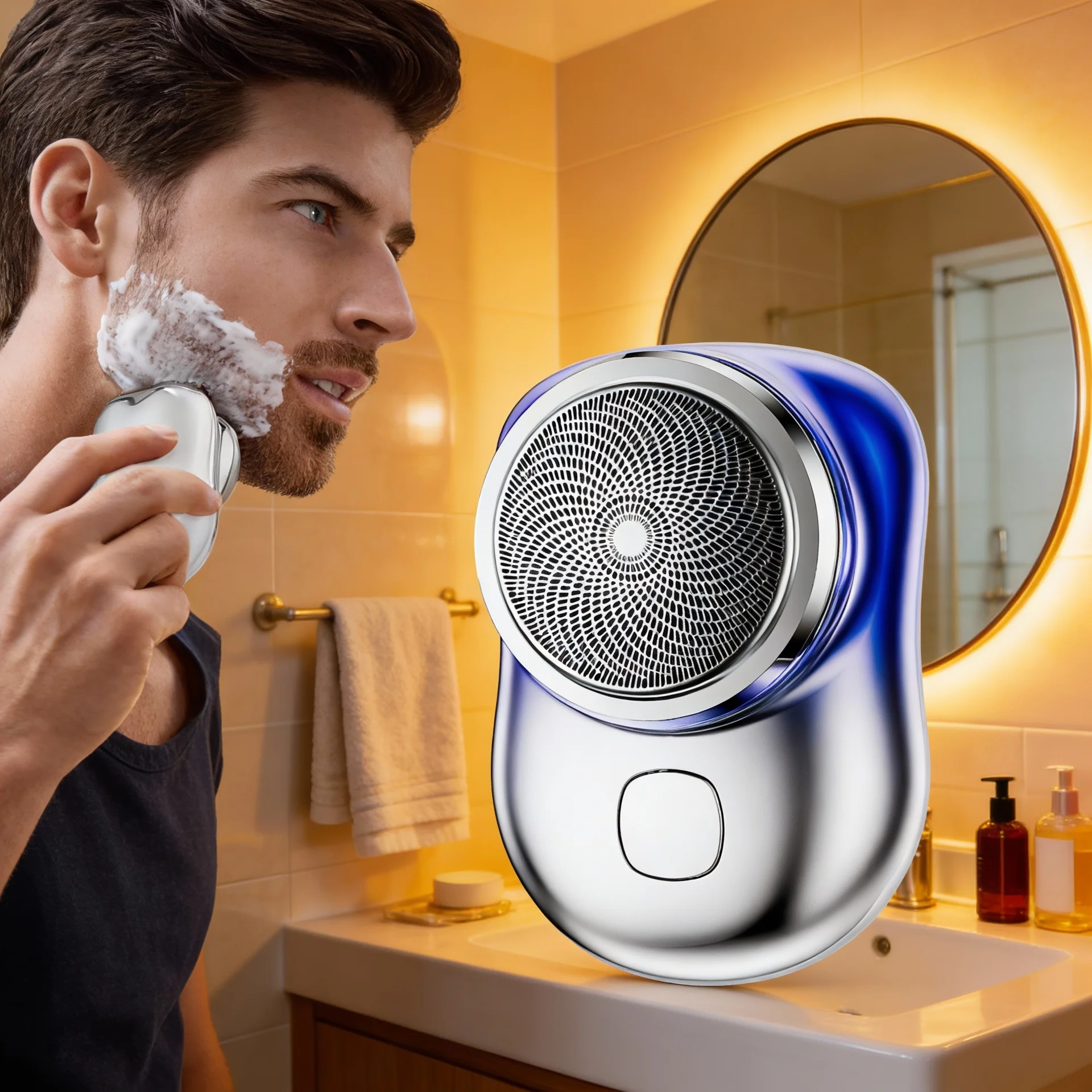 Мужская мини-бритва 2026, бритва, мини-бритва для бритья, мужская электробритва, управление одним нажатием, подходит для дома, путешествий на автомобиле, Рождества, праздников и других случаев.
Мужская мини-бритва 2026, бритва, мини-бритва для бритья, мужская электробритва, управление одним нажатием, подходит для дома, путешествий на автомобиле, Рождества, праздников и других случаев.