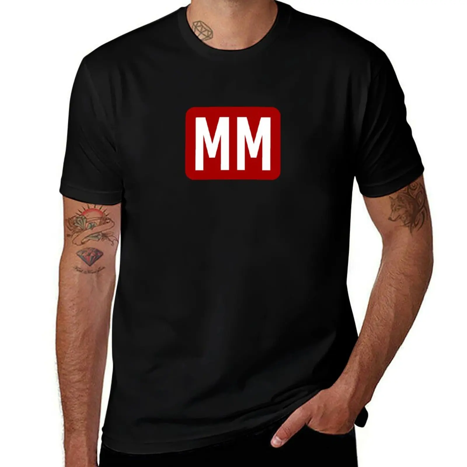 MM Initials T-Shirt man t shirt heavy cotton mens graphic t shirts men t shirt cotton 100% T-shirt
MM Initials T-Shirt man t shirt heavy cotton mens graphic t shirts men t shirt cotton 100% T-shirt