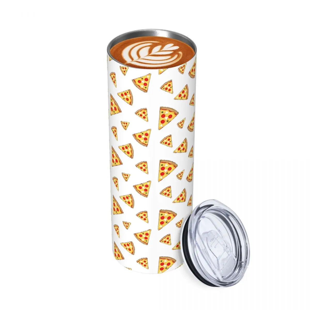 Прохладный и забавный узор в виде ломтиков пиццы, стакан из нержавеющей стали, кружка с вакуумной изоляцией, термохолодные чашки, соломинка с крышкой, 20 унций
Прохладный и забавный узор в виде ломтиков пиццы, стакан из нержавеющей стали, кружка с вакуумной изоляцией, термохолодные чашки, соломинка с крышкой, 20 унций
