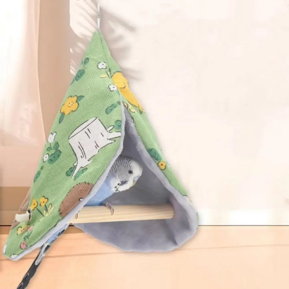Cute Cartoon Print Bird Hammock Windproof Warm Hanging Bird Tent with Hook Soft Bird Swing Bed for Bird Cage
Cute Cartoon Print Bird Hammock Windproof Warm Hanging Bird Tent with Hook Soft Bird Swing Bed for Bird Cage