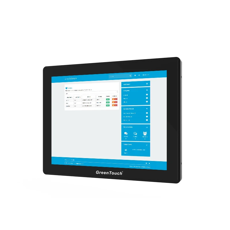 Open Frame 1024*768 Resolution 10.4 Inch USB Industrial Touch Screen