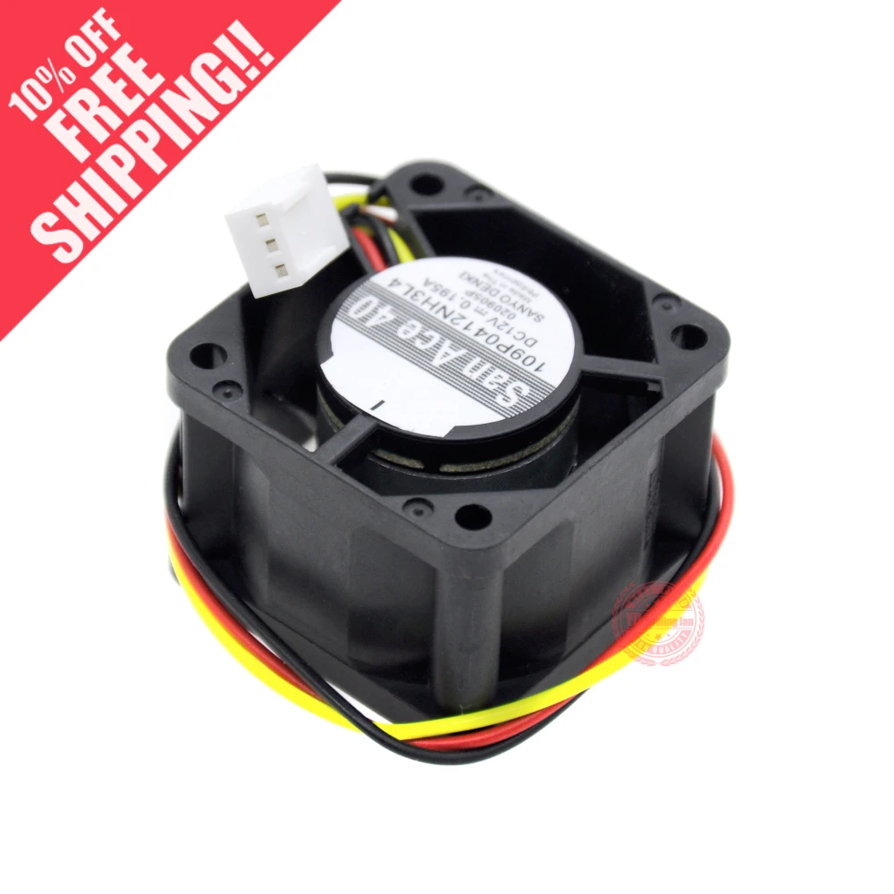 FOR SANYO DENKI SAN ACE waterproof 109P0412NH3L4 12V 0.195A 4028 4CM cooling fan
FOR SANYO DENKI SAN ACE waterproof 109P0412NH3L4 12V 0.195A 4028 4CM cooling fan