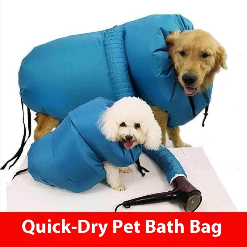 Pet Drying Bag - Automatic Dog/Cat Hair Dryer for Fast Bath Drying, Large Breed Safe & Portable Blow Dry System
Pet Drying Bag - Automatic Dog/Cat Hair Dryer for Fast Bath Drying, Large Breed Safe & Portable Blow Dry System