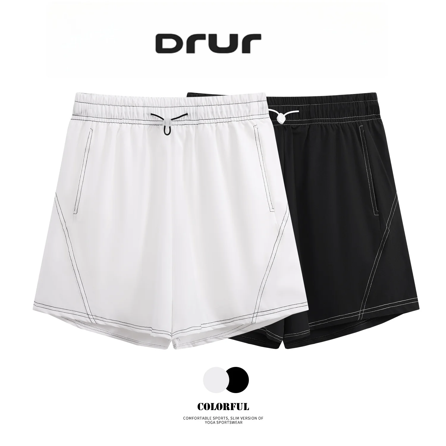 DRUR Running Shorts Women High Waist Color Clash Summer Gym Shorts With Pocket Female Cycling Short Activewear Fitness Clothes
DRUR Running Shorts Women High Waist Color Clash Summer Gym Shorts With Pocket Female Cycling Short Activewear Fitness Clothes