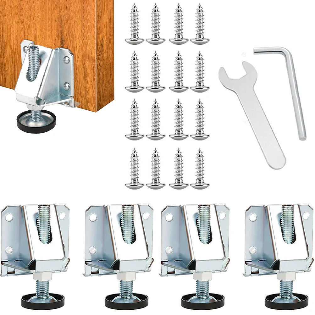 4 Pcs Adjust The Foot Pad Heavy Duty Leveling Feet Valve Outdoor Furniture Levelers Screw on Iron Inflatable
4 Pcs Adjust The Foot Pad Heavy Duty Leveling Feet Valve Outdoor Furniture Levelers Screw on Iron Inflatable