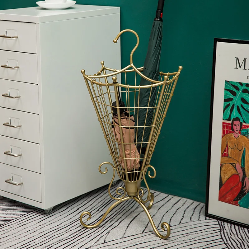 Commercial Ventilated Umbrella Stand for Hotel Villa Creative Iron Entryway Holder with Non-Slip Base Multi-Use Drying Rack
Commercial Ventilated Umbrella Stand for Hotel Villa Creative Iron Entryway Holder with Non-Slip Base Multi-Use Drying Rack