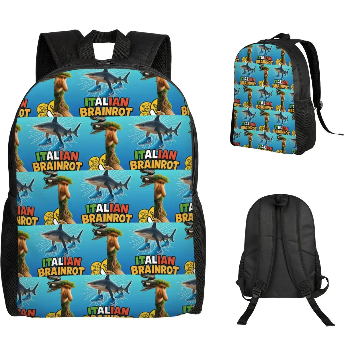 Tung Tung Tung Sahur Bombardinocrocodilo Tralalelo Tralala Backpack Student Boys Girls BookBag School Bag Computer Shoulder Bags
Tung Tung Tung Sahur Bombardinocrocodilo Tralalelo Tralala Backpack Student Boys Girls BookBag School Bag Computer Shoulder Bags