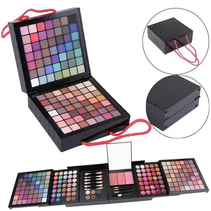177 Colors Glitter Eye shadow Palette Matte Waterproof Long Lasting Pressed Powder Cosmetics Kit Fashion Women Make Up Tools set
177 Colors Glitter Eye shadow Palette Matte Waterproof Long Lasting Pressed Powder Cosmetics Kit Fashion Women Make Up Tools set