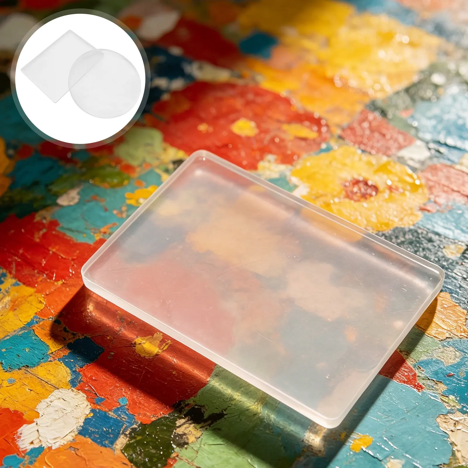 Gel Print Transfer Plate for Creative Art Making Stamping DIY Craft Projects Art Education Supplies for Schools Home
Gel Print Transfer Plate for Creative Art Making Stamping DIY Craft Projects Art Education Supplies for Schools Home