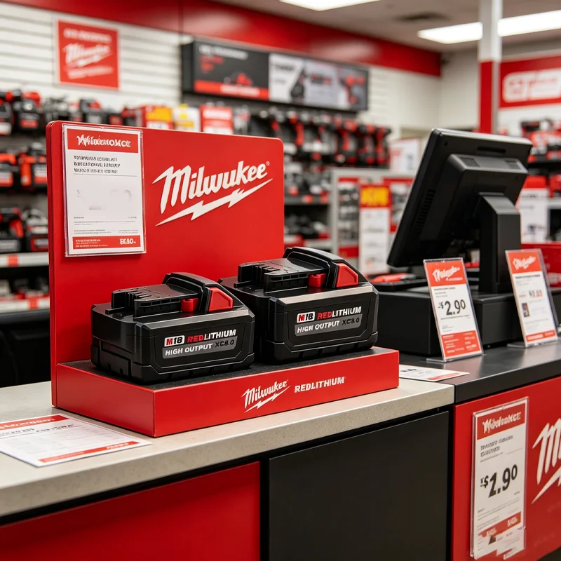 Genuine Milwaukee M18 Battery, FMTIW2F12 8.0Ah Milwaukee 48-11-1880 48-11-1860 1840 For impact wrench Tool Lithium ion Battery
Genuine Milwaukee M18 Battery, FMTIW2F12 8.0Ah Milwaukee 48-11-1880 48-11-1860 1840 For impact wrench Tool Lithium ion Battery