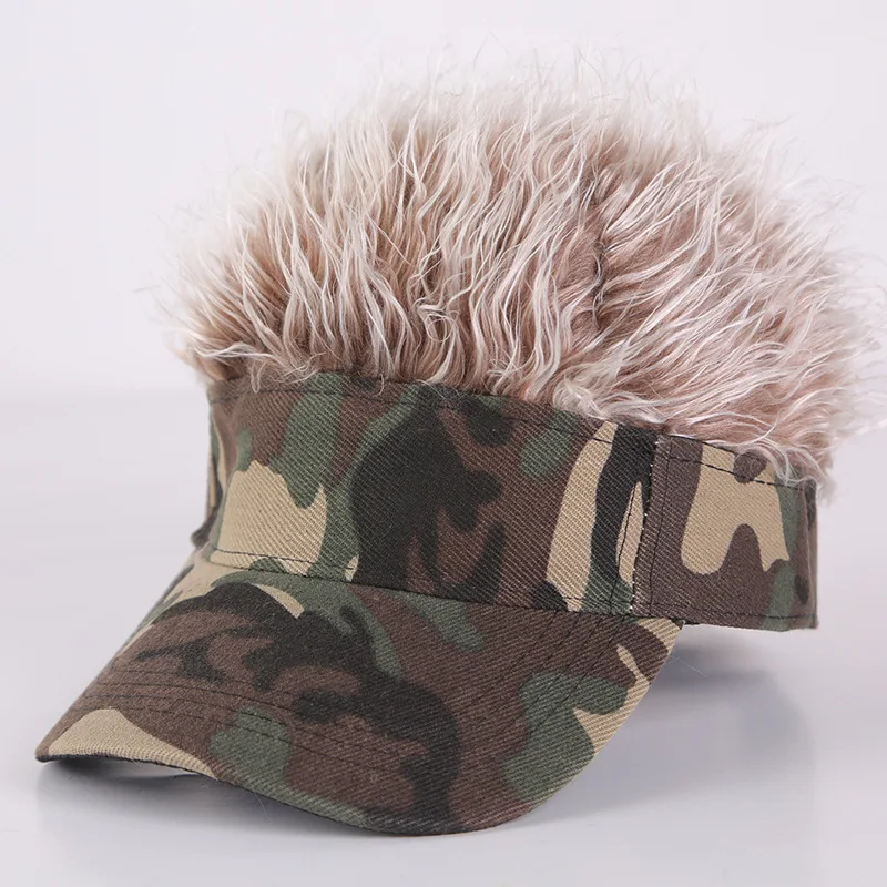 New Camouflage Baseball Cap Summer Sun Hat Adjustable Wig Cap for Fishing Military Disguise Hip Hop Outdoor Breathable
New Camouflage Baseball Cap Summer Sun Hat Adjustable Wig Cap for Fishing Military Disguise Hip Hop Outdoor Breathable
