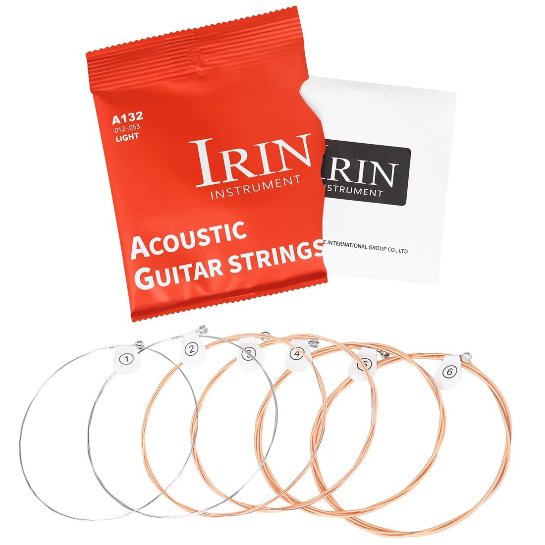 IRIN Acoustic Guitar String 1/3 Sett Hexagonal Core Full Bright Tone Folk Guitar Strings Guitar Replace Accessories
IRIN Acoustic Guitar String 1/3 Sett Hexagonal Core Full Bright Tone Folk Guitar Strings Guitar Replace Accessories
