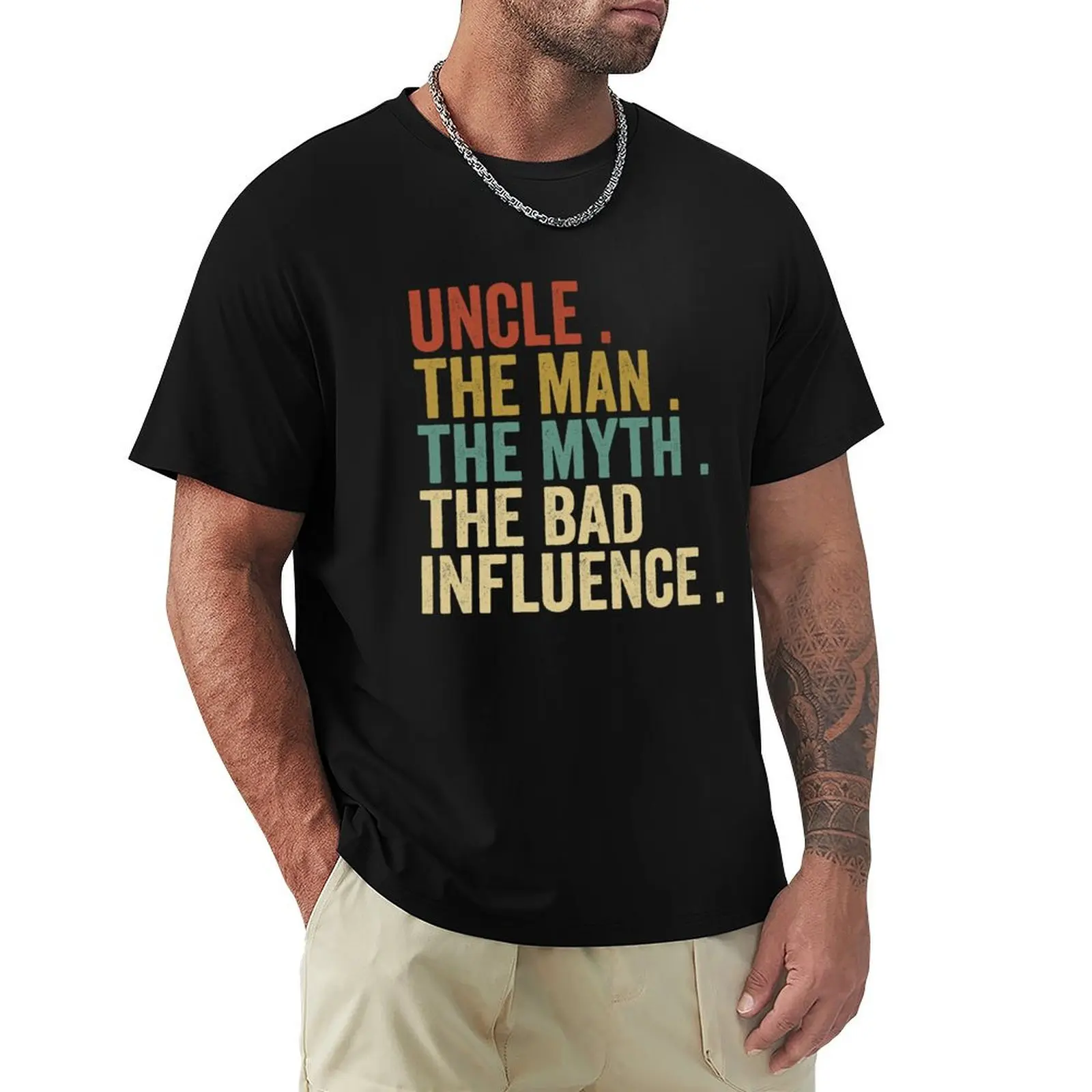 uncle the man the myth the bad influence, personalized gift, uncle, uncle gift, uncle shirt T-Shirt Clothing outfits for men
uncle the man the myth the bad influence, personalized gift, uncle, uncle gift, uncle shirt T-Shirt Clothing outfits for men