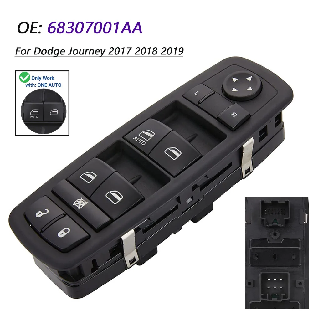 Для Dodge Journey 2017 2018 2019, передняя левая сторона водителя, кнопка переключения стеклоподъемника 68307001AA 68307001AB 68307001AC
Для Dodge Journey 2017 2018 2019, передняя левая сторона водителя, кнопка переключения стеклоподъемника 68307001AA 68307001AB 68307001AC