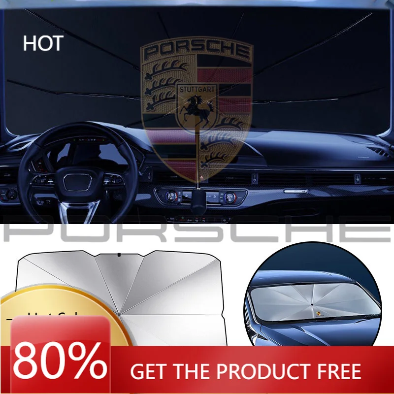 Porsche Car Sticker Car Sunshade Front Window Parasol For Porsche Panamera Cayenne Taycan 911 718 Macan Foldable Umbrella Auto W
Porsche Car Sticker Car Sunshade Front Window Parasol For Porsche Panamera Cayenne Taycan 911 718 Macan Foldable Umbrella Auto W