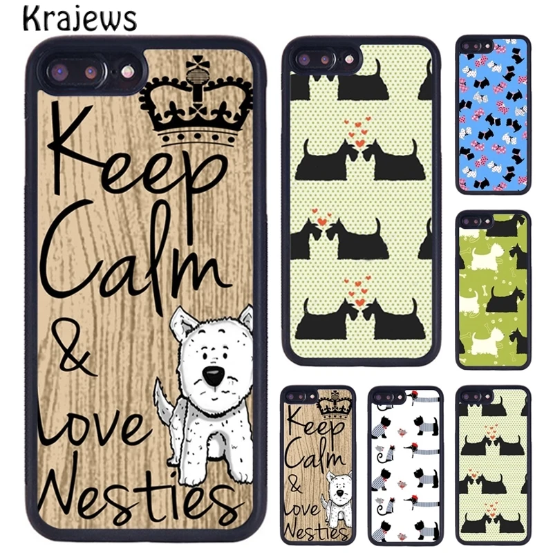 Krajews Westie Scottie Scottish Terrier Phone Case For iPhone 17 Air 16 15 14 plus 11 12 13 Pro Max cover coque
Krajews Westie Scottie Scottish Terrier Phone Case For iPhone 17 Air 16 15 14 plus 11 12 13 Pro Max cover coque