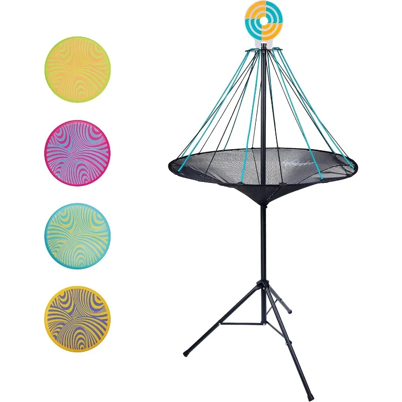 Waboba Hitman Flying Disc Target Game, 2 in 1 Foldable Throwing Garden Game with 4 Silicone Wingman Discs Included
Waboba Hitman Flying Disc Target Game, 2 in 1 Foldable Throwing Garden Game with 4 Silicone Wingman Discs Included