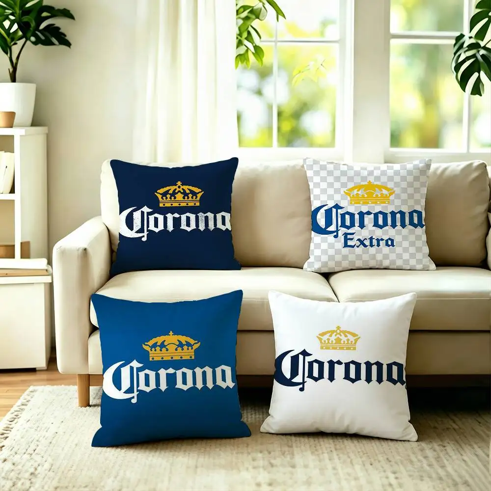 C-Corona E-Extra Beer Square Double-Sided printed Pillow Case Bedroom Bedside Pillow Sofa Cushion Cover
C-Corona E-Extra Beer Square Double-Sided printed Pillow Case Bedroom Bedside Pillow Sofa Cushion Cover