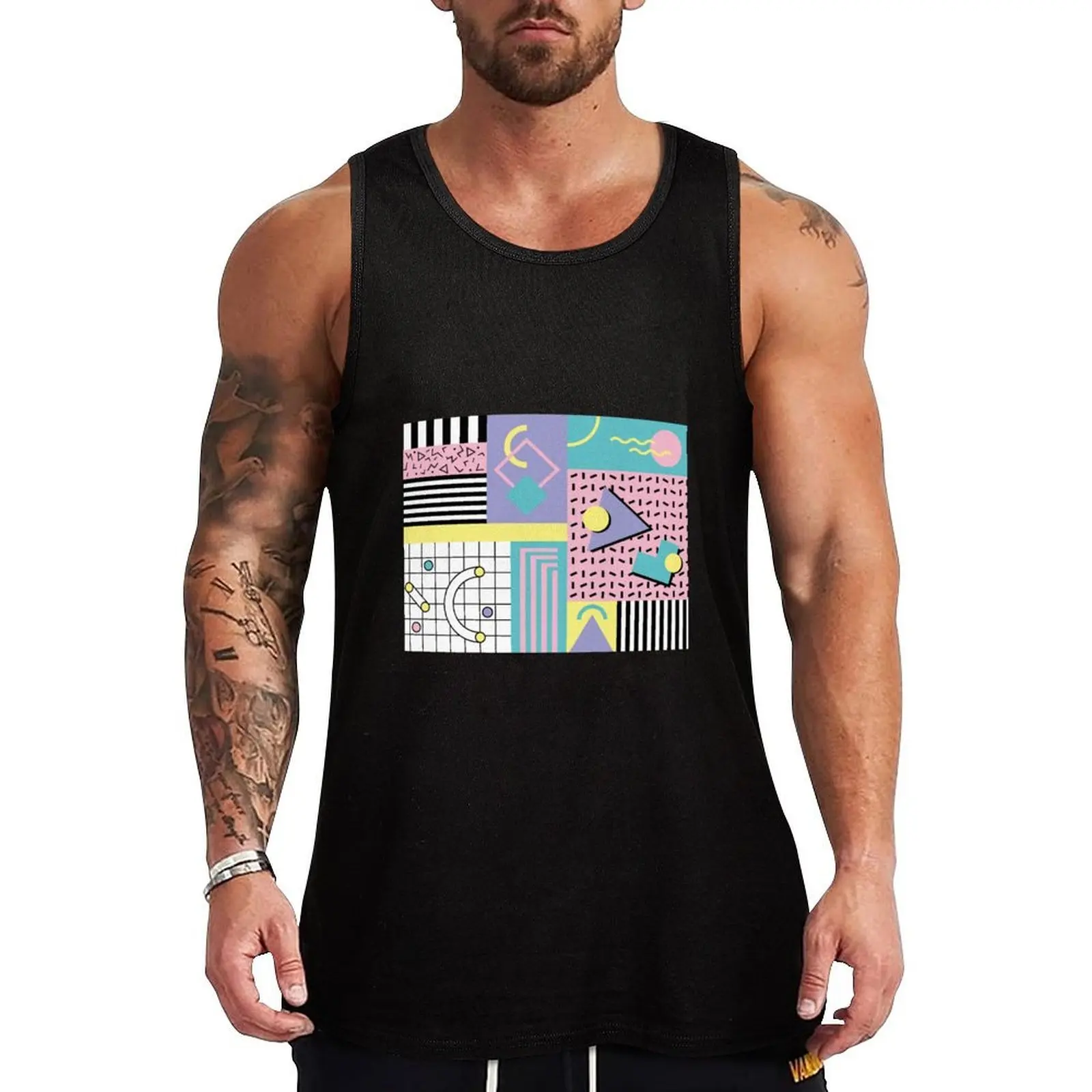Memphis Pattern 25 - Retro 90s / 80s Tank Top UV Protection Tank Top Sun Protective Sleeveless
Memphis Pattern 25 - Retro 90s / 80s Tank Top UV Protection Tank Top Sun Protective Sleeveless