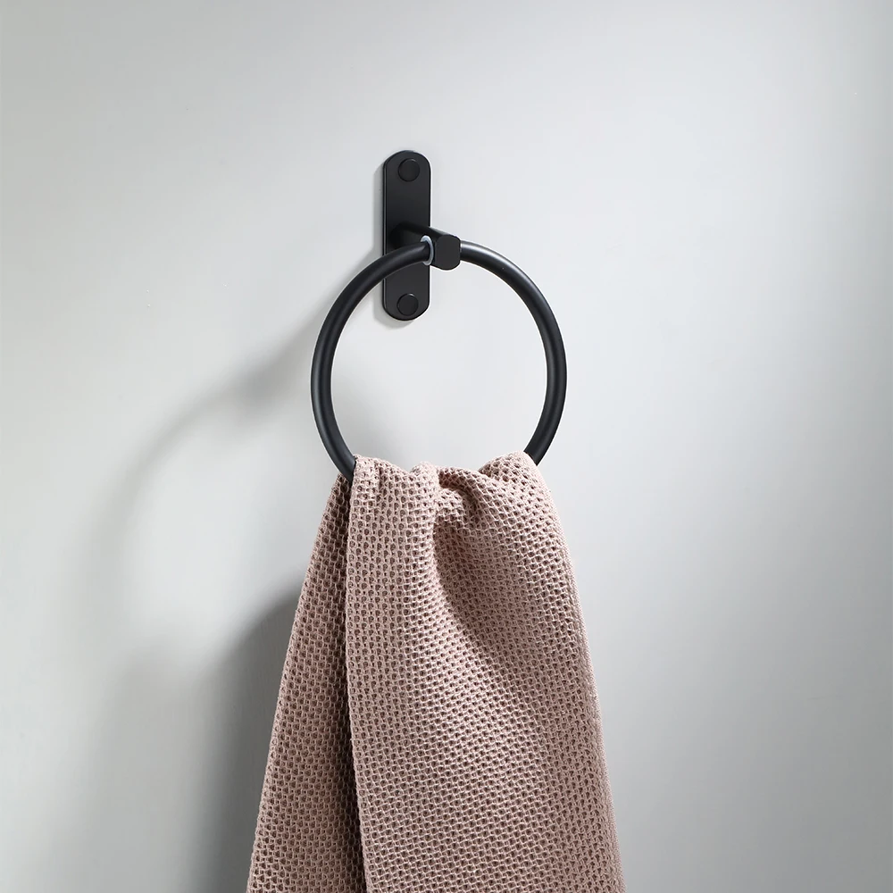 Towel Ring Space Aluminum Wall Mounted Round Towel Holder Towel Rack Shelf Round Bath Towel Rack Bathroom Rack Accessories
Towel Ring Space Aluminum Wall Mounted Round Towel Holder Towel Rack Shelf Round Bath Towel Rack Bathroom Rack Accessories