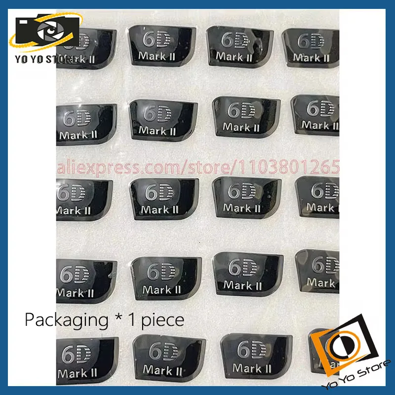 1pc New Body Emblem Logo Name Plate Nameplate Repair Part For Canon EOS 6D mark II ; 6D2 6D II SLR
1pc New Body Emblem Logo Name Plate Nameplate Repair Part For Canon EOS 6D mark II ; 6D2 6D II SLR