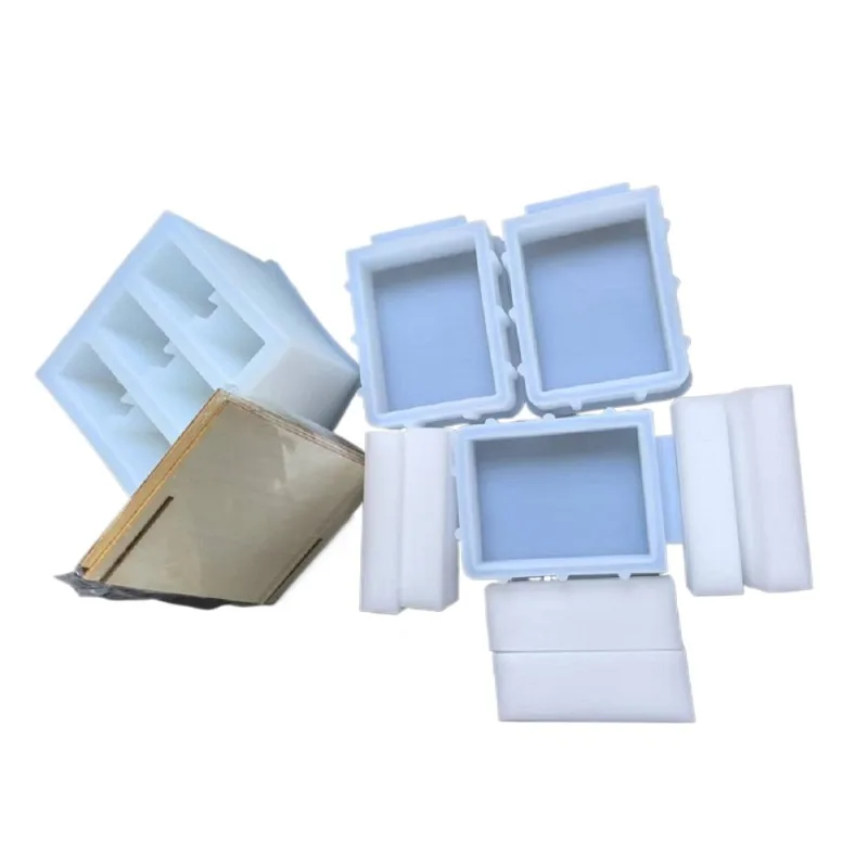 Three layer drawer shaped silicone mold made of epoxy resin suitable for jewelry storage ornaments
Three layer drawer shaped silicone mold made of epoxy resin suitable for jewelry storage ornaments