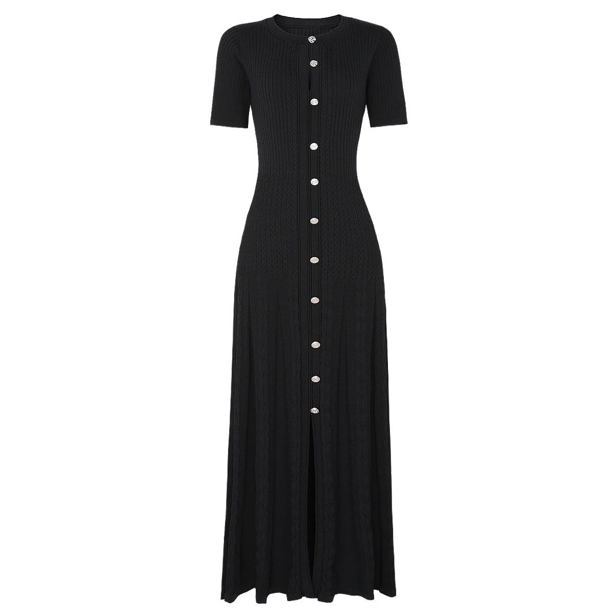 26200 Women Summer Autumn Short Sleeve Knit Maxi Dress Flattering Fit High End Socialite Versatile Ladies Outfit
26200 Women Summer Autumn Short Sleeve Knit Maxi Dress Flattering Fit High End Socialite Versatile Ladies Outfit