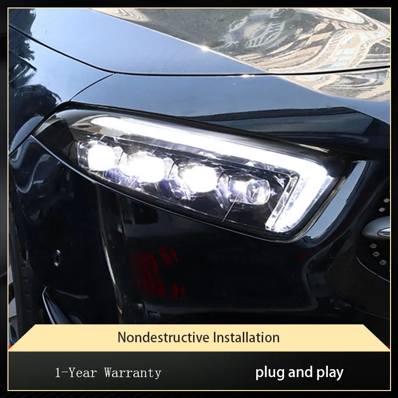 Автомобильный Стайлинг для Benz A180 A200 W177 2018-2023 модернизация фар DRL объектив проектора сигнал динамическая лампа Инструмент аксессуары
Автомобильный Стайлинг для Benz A180 A200 W177 2018-2023 модернизация фар DRL объектив проектора сигнал динамическая лампа Инструмент аксессуары
