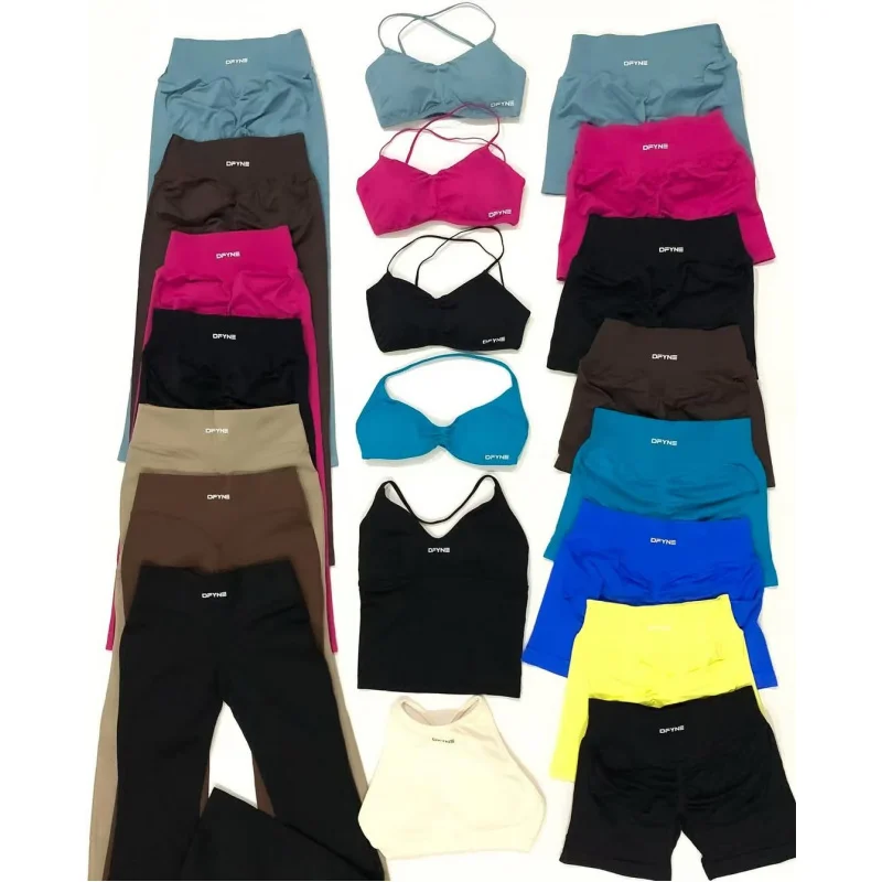 New Impact Sports Bra Gym Workout Pants 3pcs Yoga Set Women's Seamless Yoga Crop Top High Support Built-in Removable Cups
New Impact Sports Bra Gym Workout Pants 3pcs Yoga Set Women's Seamless Yoga Crop Top High Support Built-in Removable Cups