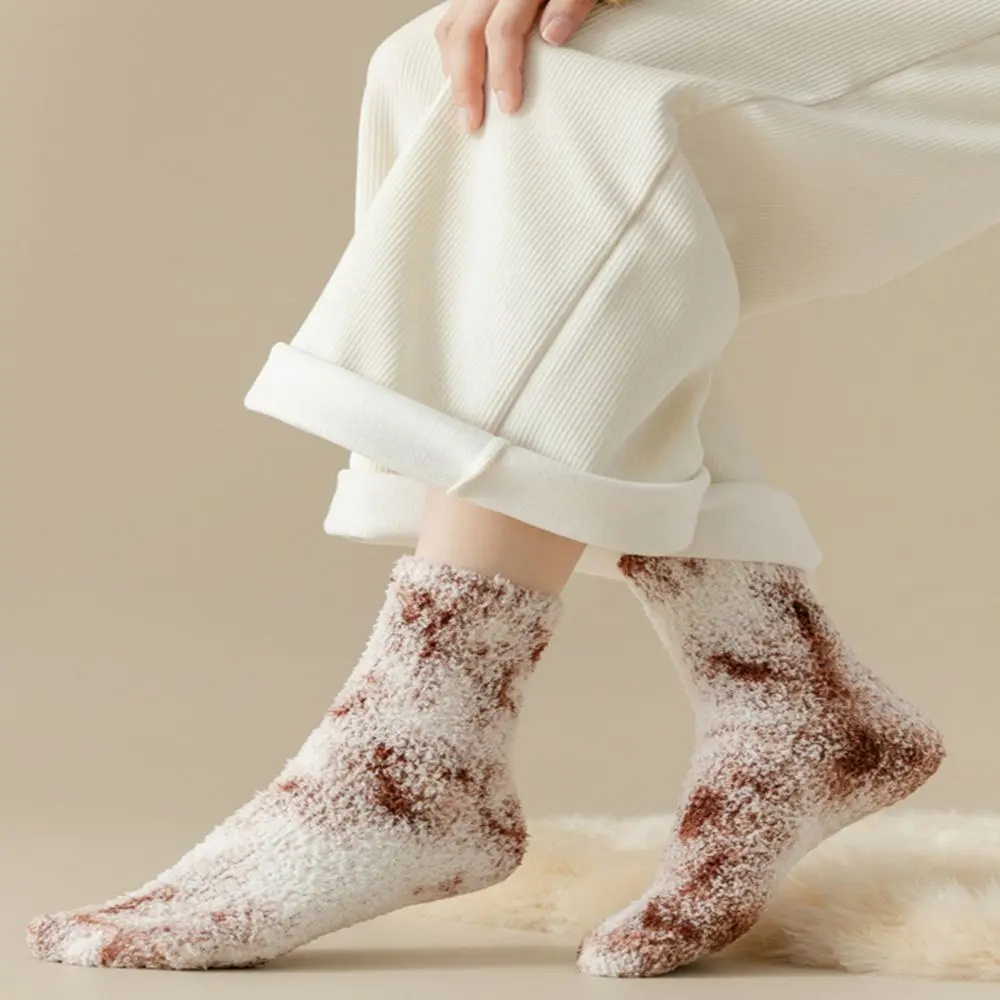 Autumn Winter Indoor Thermal Socks Coral Fleece Polyester Korean Style Socks Women Socks Apparel Accessories Mid Tube Socks
Autumn Winter Indoor Thermal Socks Coral Fleece Polyester Korean Style Socks Women Socks Apparel Accessories Mid Tube Socks