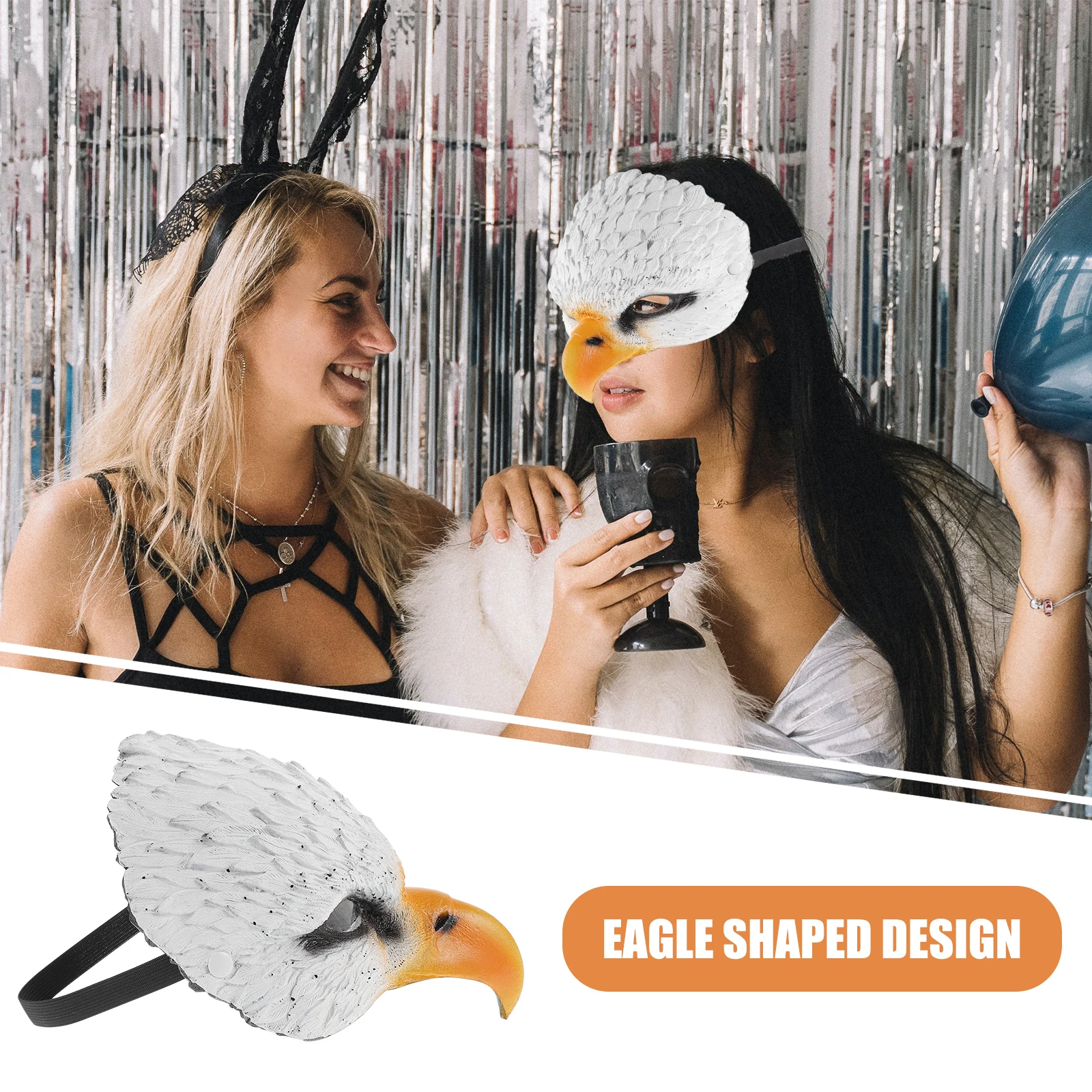 1pcs Animal Mask Masquerade Half Face Scary Halloween Cosplay Costume Accessories Eagle Bird Beak Masks Adjustable Elastic Band
1pcs Animal Mask Masquerade Half Face Scary Halloween Cosplay Costume Accessories Eagle Bird Beak Masks Adjustable Elastic Band