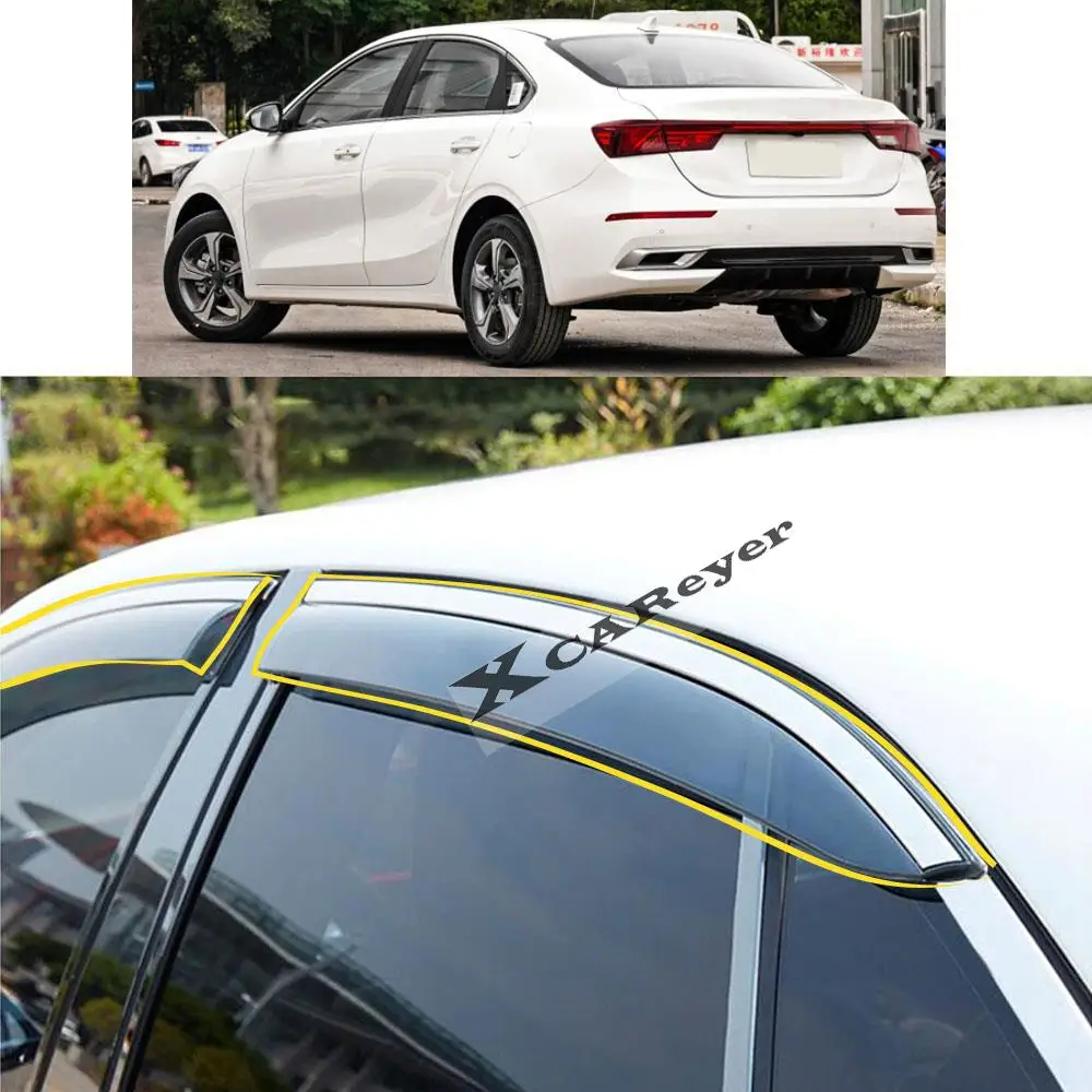 For KIA K3 Sedan 2019 2020 2021 2022 Car Body Styling Sticker Plastic Window Glass Wind Visor Rain/Sun Guard Vent Parts
For KIA K3 Sedan 2019 2020 2021 2022 Car Body Styling Sticker Plastic Window Glass Wind Visor Rain/Sun Guard Vent Parts