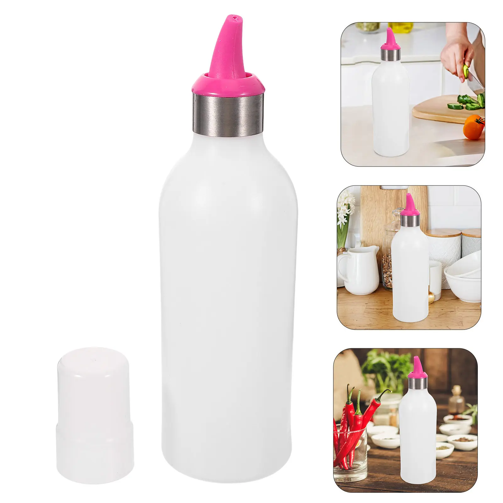 Reusable Condiment Squeeze Bottle 500Ml Plastic Seasoning Dispenser for Sauce Soy Oil Honey Salad Dressing Ketchup Mustard Hot
Reusable Condiment Squeeze Bottle 500Ml Plastic Seasoning Dispenser for Sauce Soy Oil Honey Salad Dressing Ketchup Mustard Hot