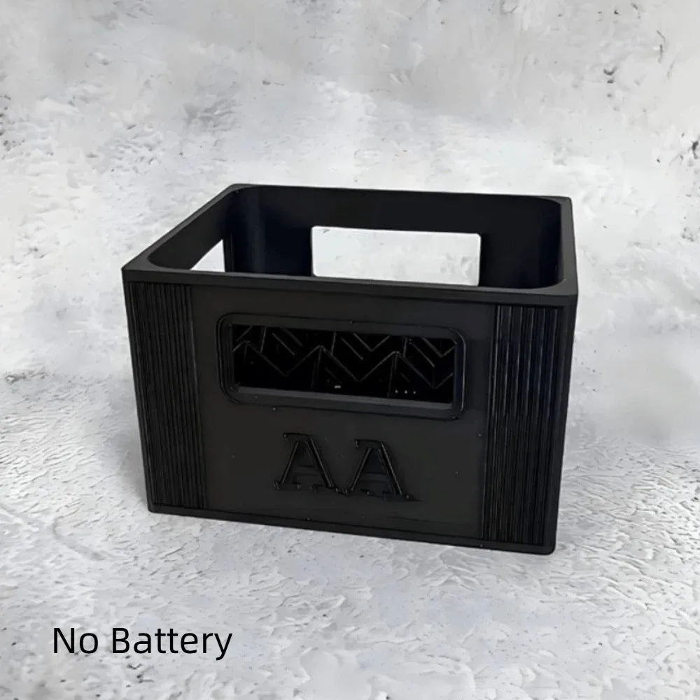 Large Capacity AAA/AA Battery Storage Box 30/20 Compartments Stackable Design Battery Storage Organizer No Batteries Included